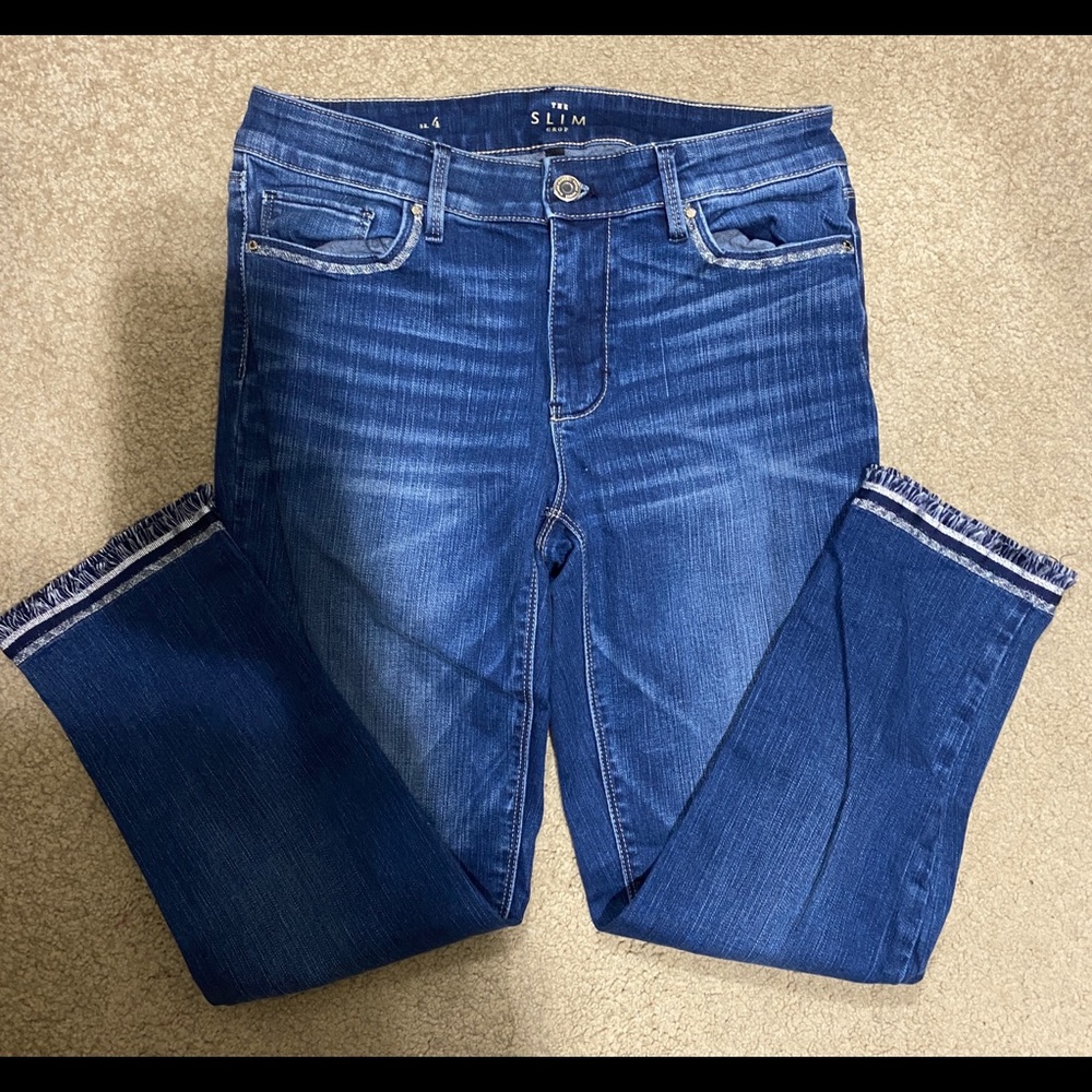 White House Black Market Crop Jeans